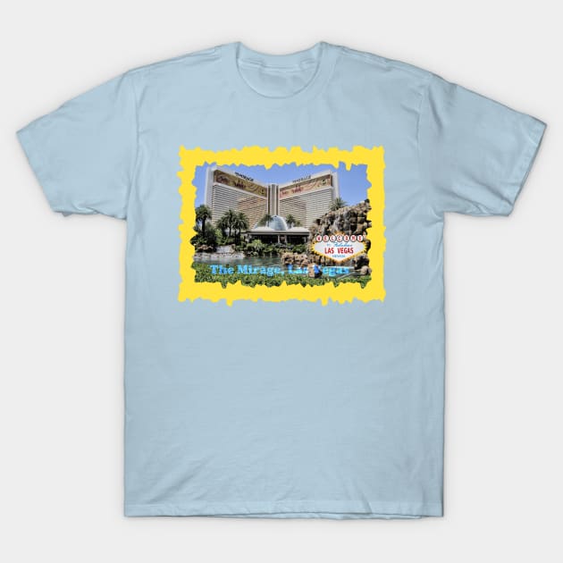 THE Mirage Las Vegas Nevada T-Shirt by SartorisArt1